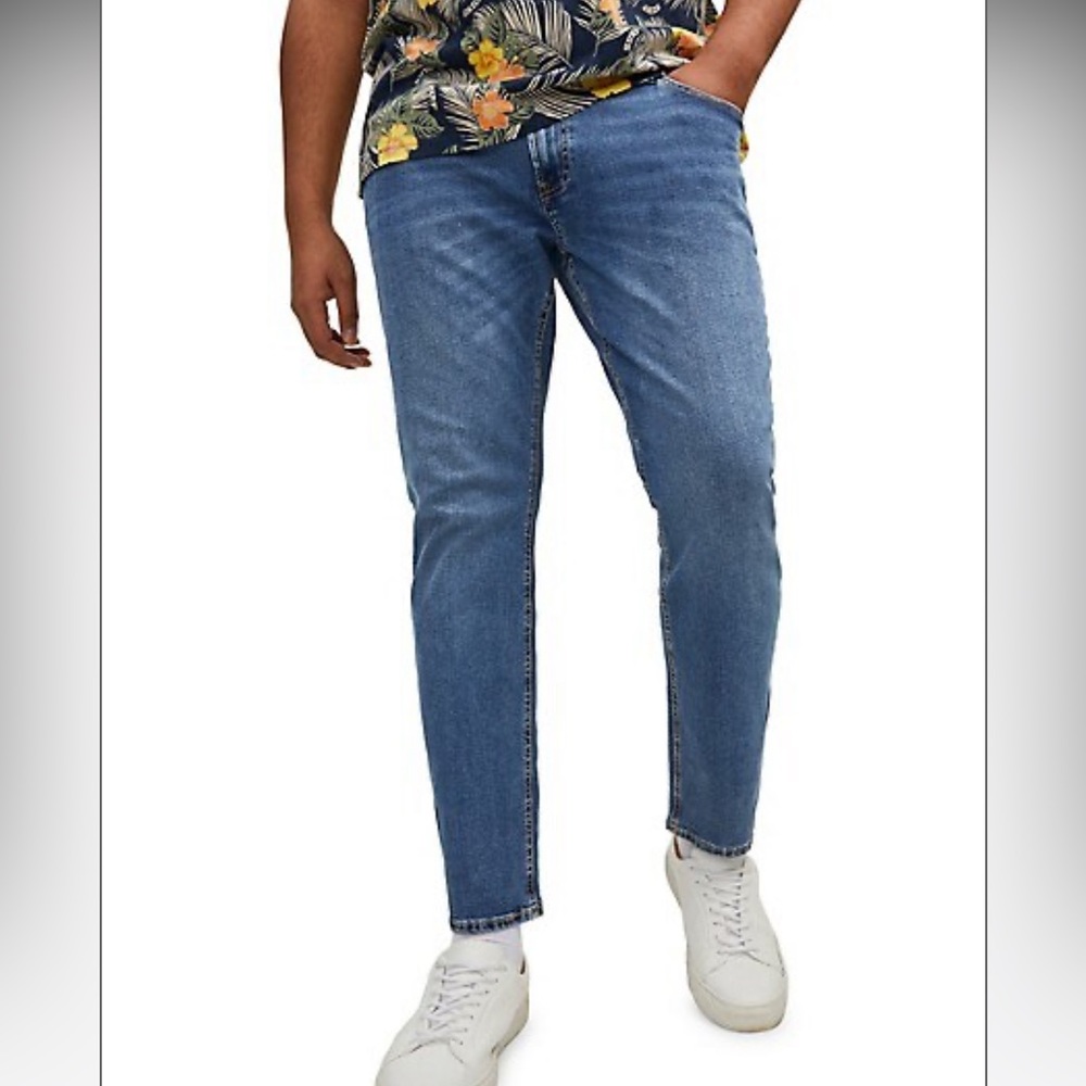 NWT Jack & Jones Glenn Original Slim-Fit Jeans, W44xL32